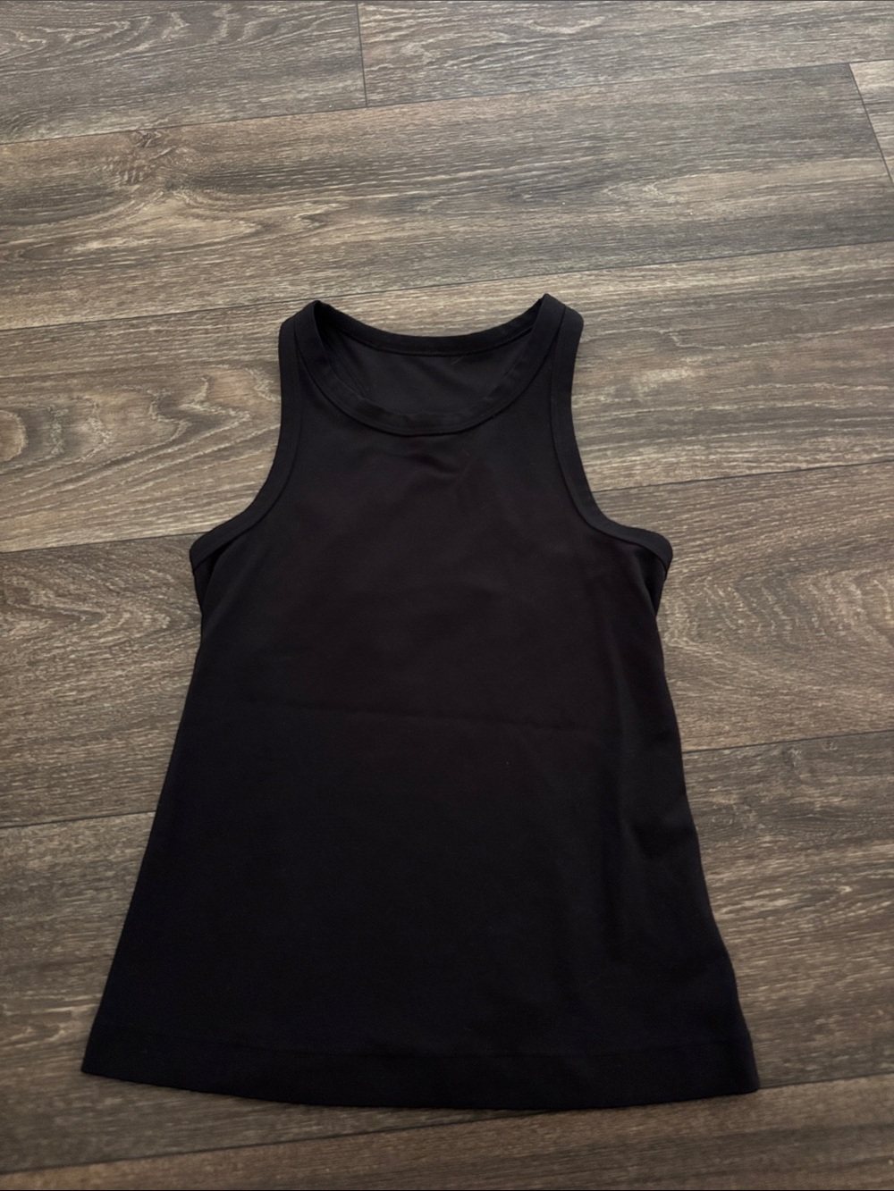 Lululemon black high neck tank